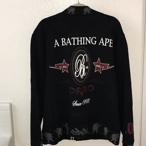 Authentic Bathing Ape “BAPE” sweater jacket.